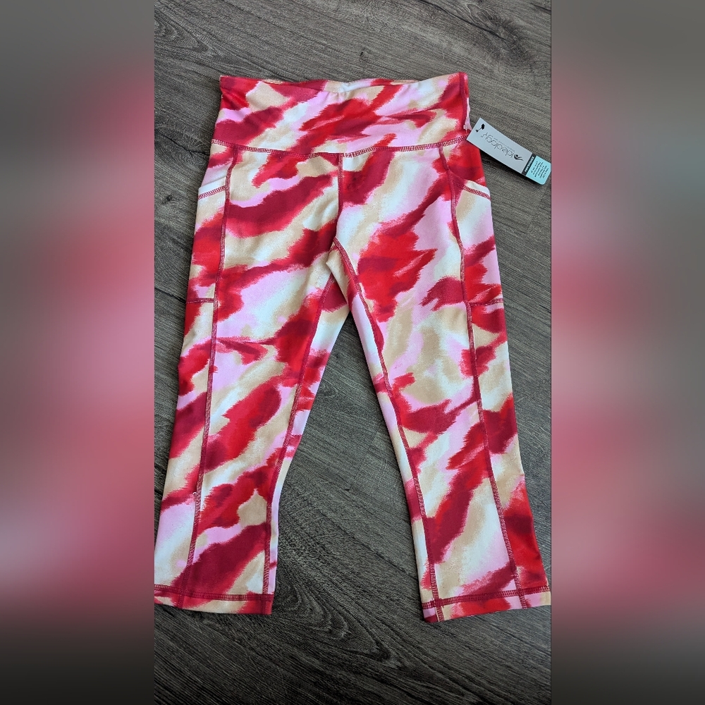 Ideology Vibrant tie-dye cropped leggings